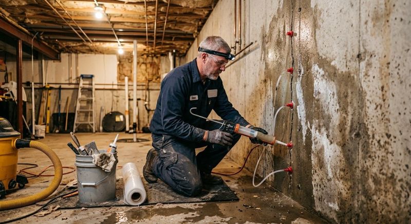 Basement Leak Repair in Birmingham, AL