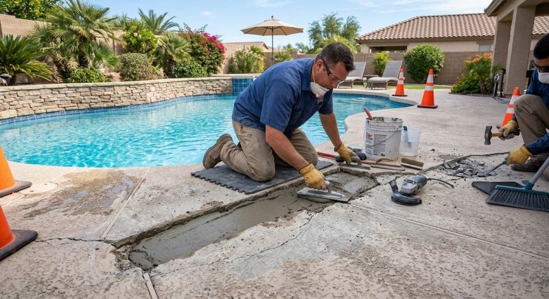 Pool Patio Maintenance in Des Moines, IA